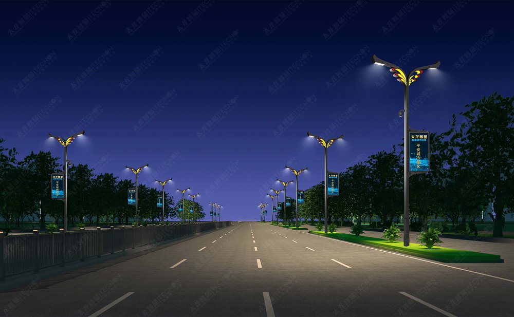 智慧路燈，智慧路燈廠家，智慧路燈屏